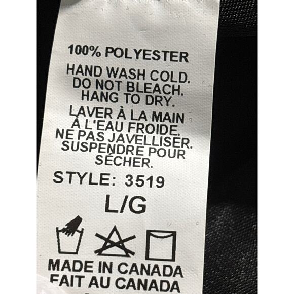 Michael Tyler Women's Size Large Black Animal Print Abstract Casual Office Dress - Picture 4 of 10